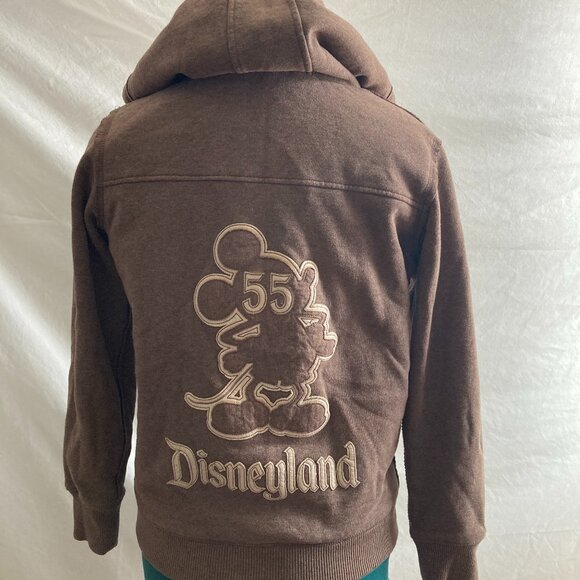 Women's Disney Parks 55th Anniversary sherpa lined hoodie Sz M - Picture 1 of 10